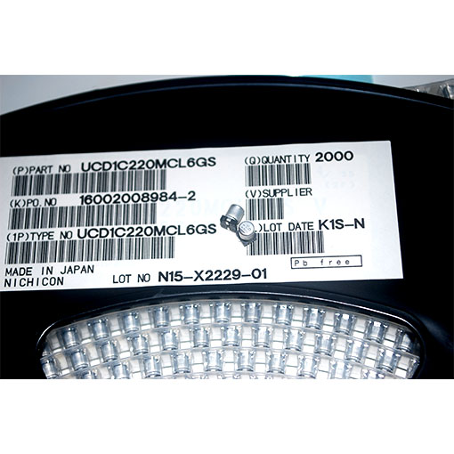 UCD1C220MCL6GS  Nichicon 铝质电解电容器进口原装
